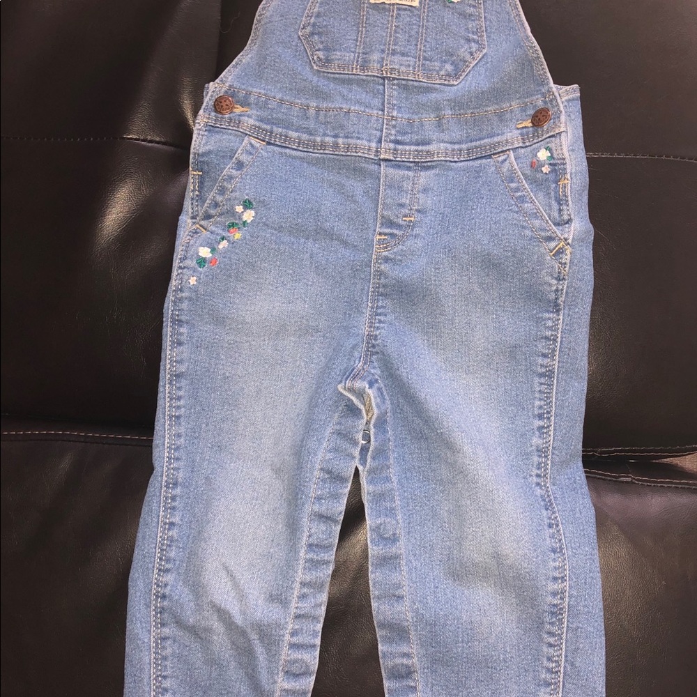 Toddler girl overalls